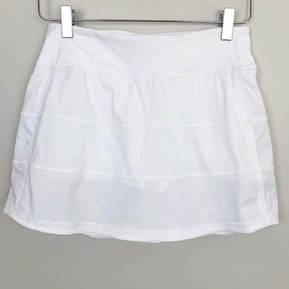 Reposh Lululemon Pace Rival Skirt Bright White 6 TALL - Picture 5 of 9